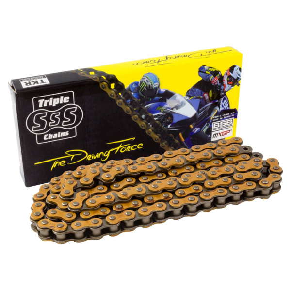 triple s Triple-s standard chain 420-114 link gold colour